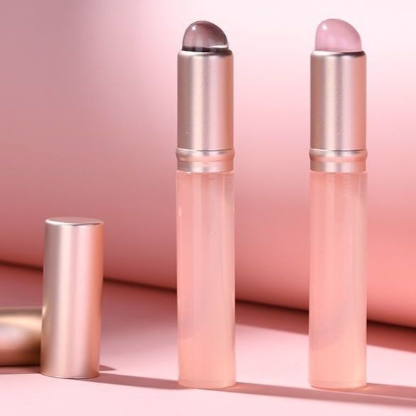 メイクブラシ 携帯用リップ専用シリコンブラシ