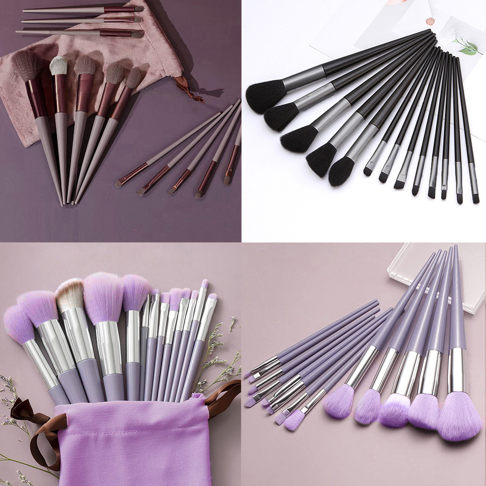 メイクブラシ 十三本セット 収納ポーチ付き