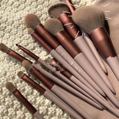 メイクブラシ 贅沢美肌仕上げメイクブラシセット