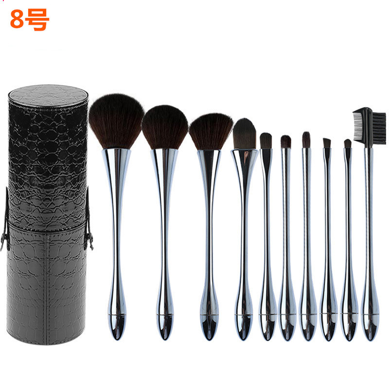 化粧ブラシセット ローズゴールド メイクブラシ 十本セット