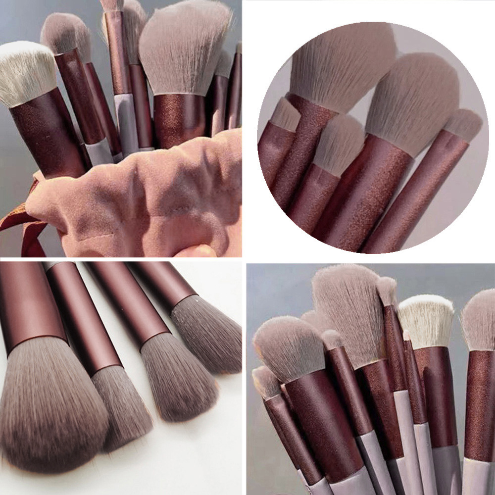 メイクブラシ 十三本セット 収納ポーチ付き