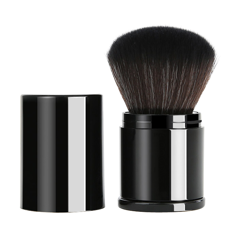 メイクブラシ 携帯用収納式チーク用メイクブラシ