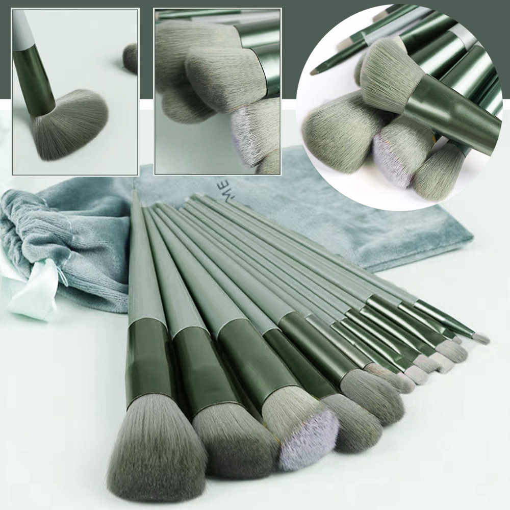 メイクブラシ 十三本セット 収納ポーチ付き