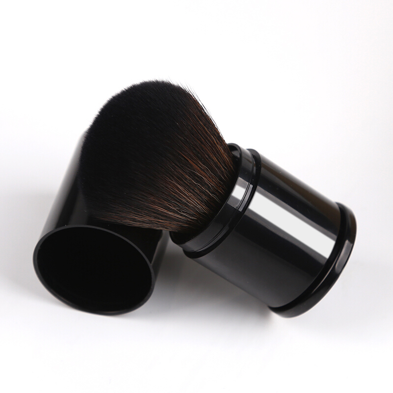 メイクブラシ 携帯用収納式チーク用メイクブラシ