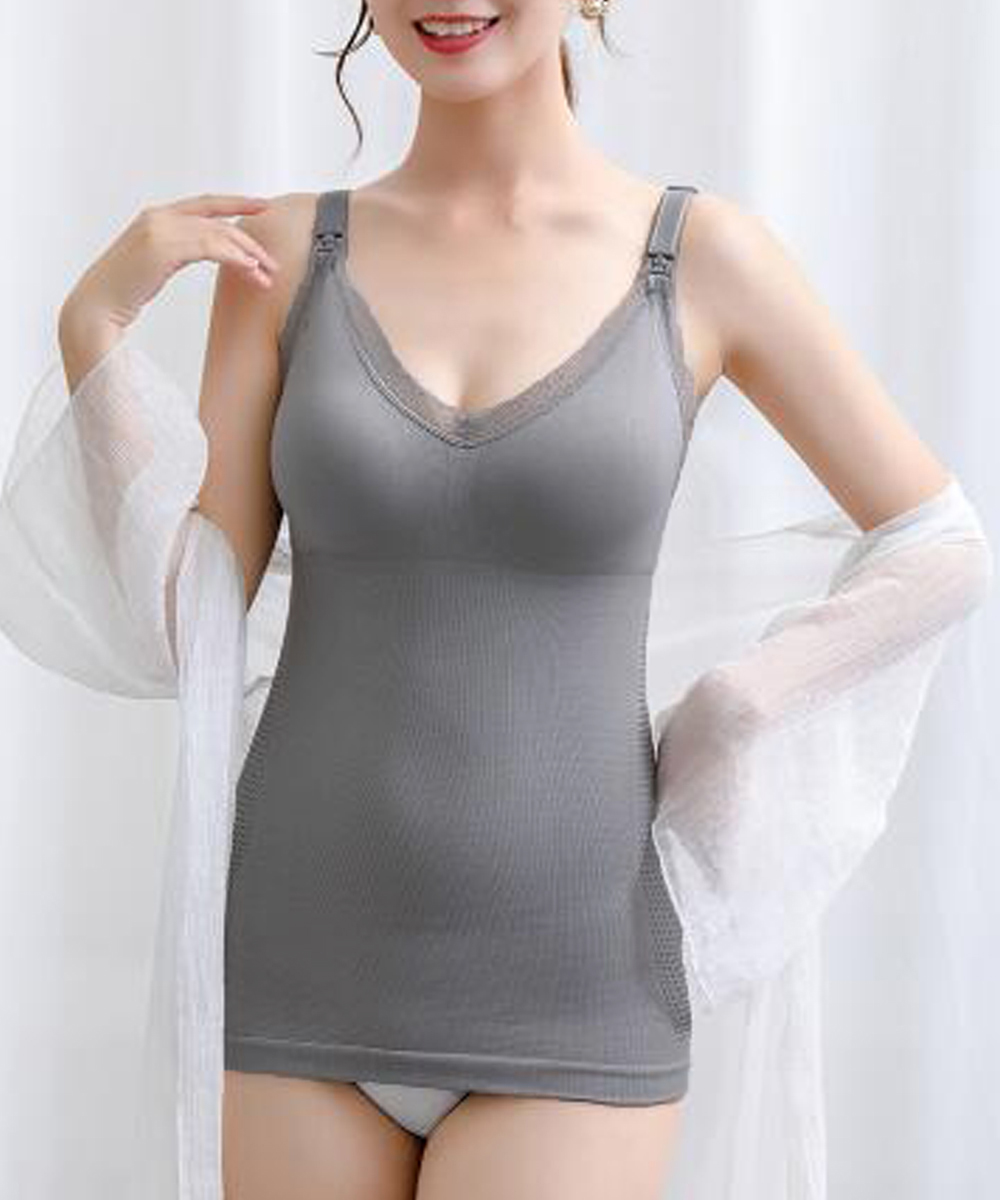授乳対応マタニティブラトップキャミソール