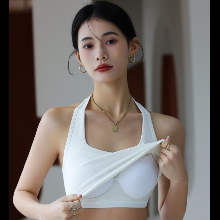 ブラトップ ブラトップ すっきり美背中ホルターネックブラ