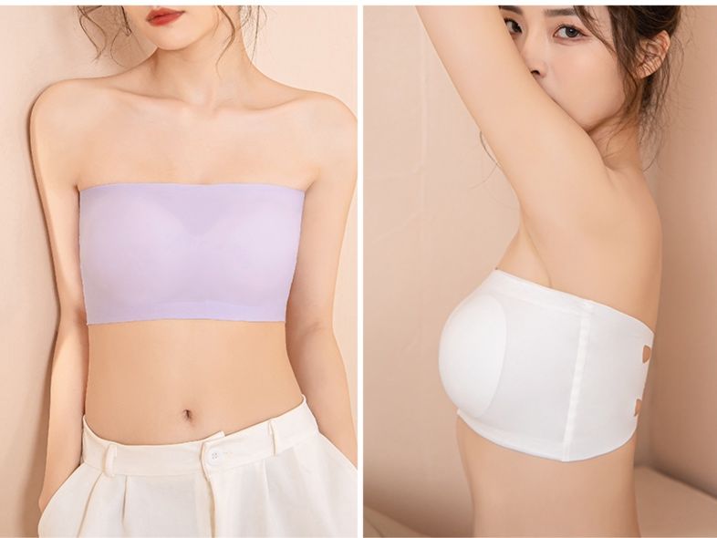 ブラトップ ブラトップ シームレスチューブトップ 超軽量ブラ