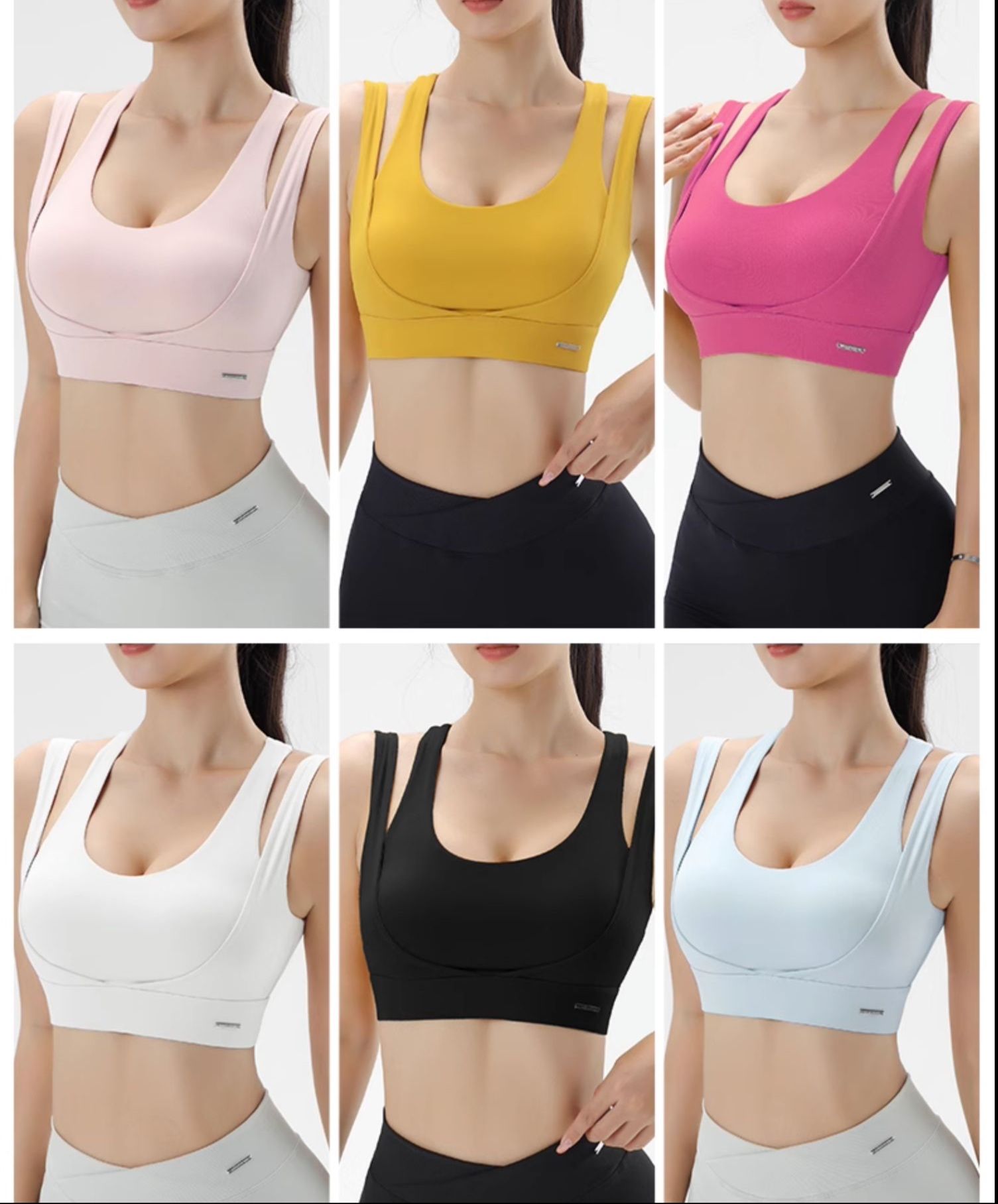 ブラトップ やさしく包む二重肩紐ブラトップ