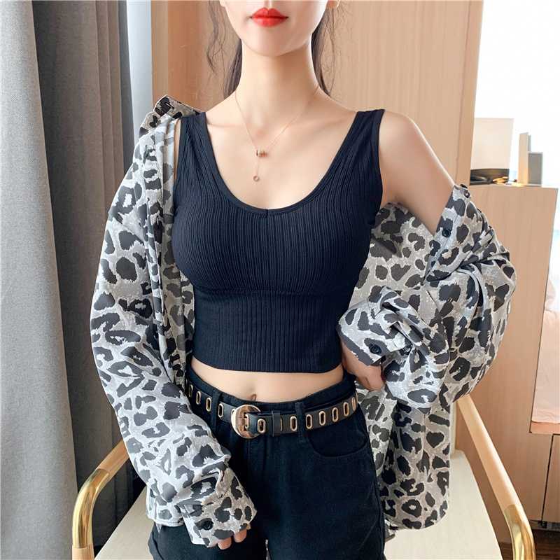 リブ編み 美姿勢 すっきりブラトップ