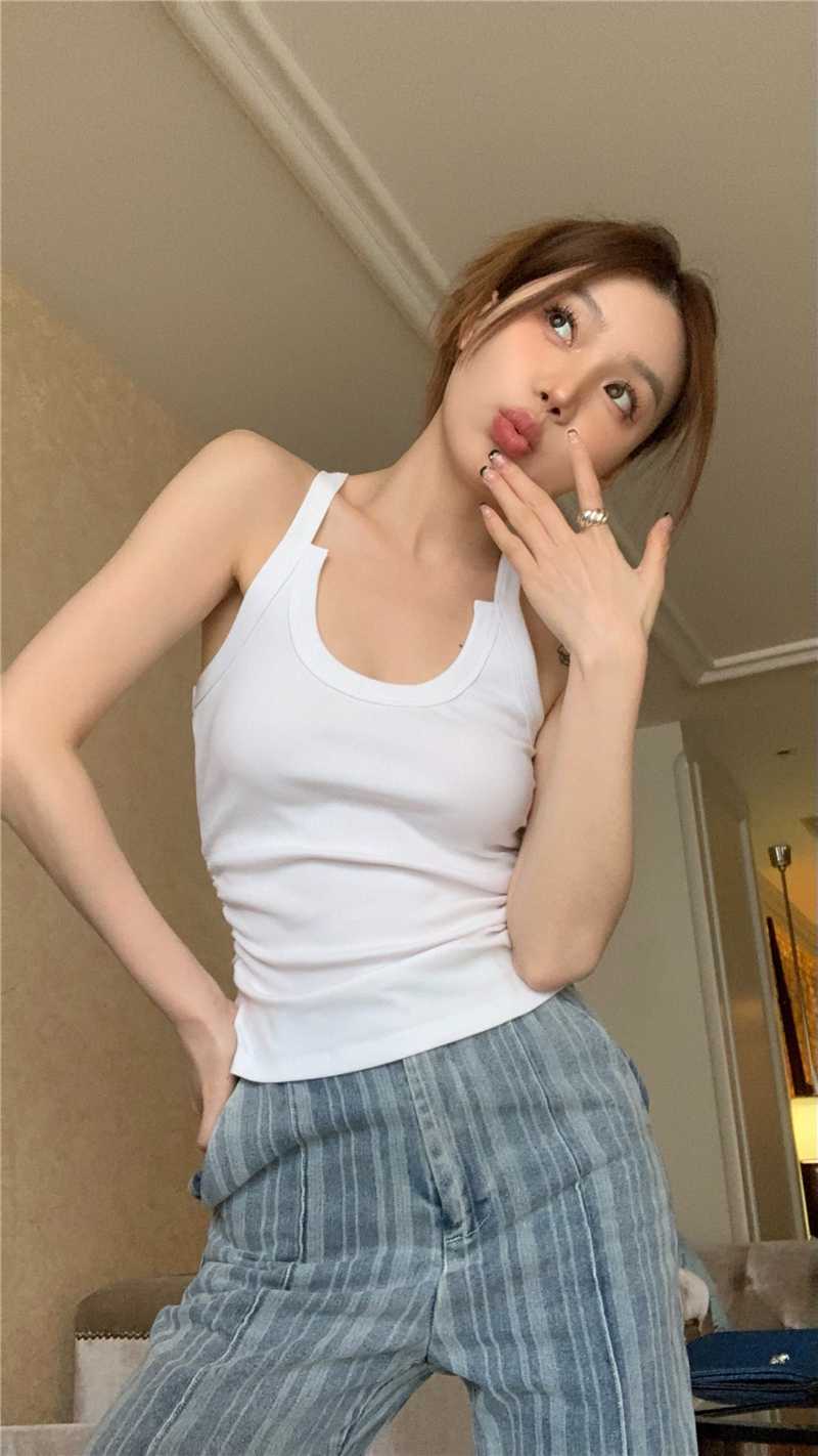 シンプル フィット ストレッチ ブラトップ