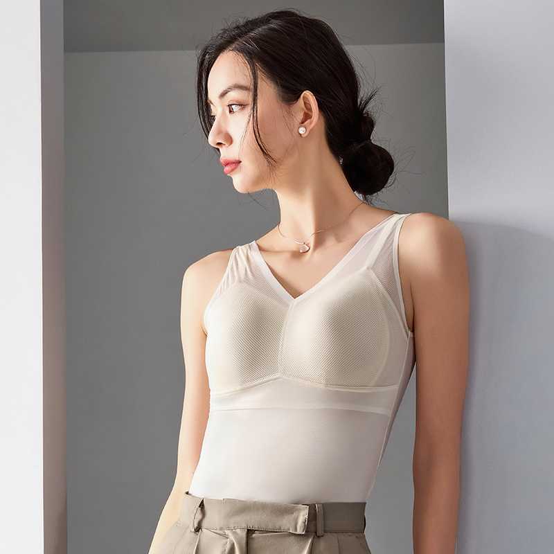 シームレス美胸ブラトップ