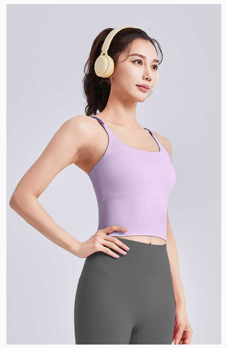 ブラトップ なめらか美胸ブラトップタンクトップ
