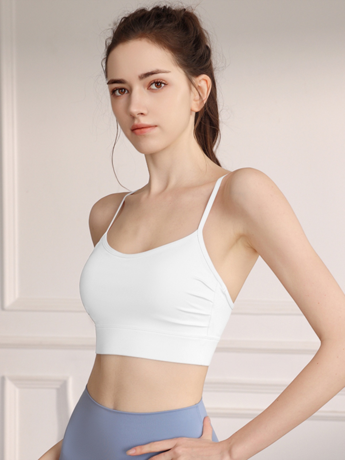 ブラトップ 美背クロスデザイン ブラトップ