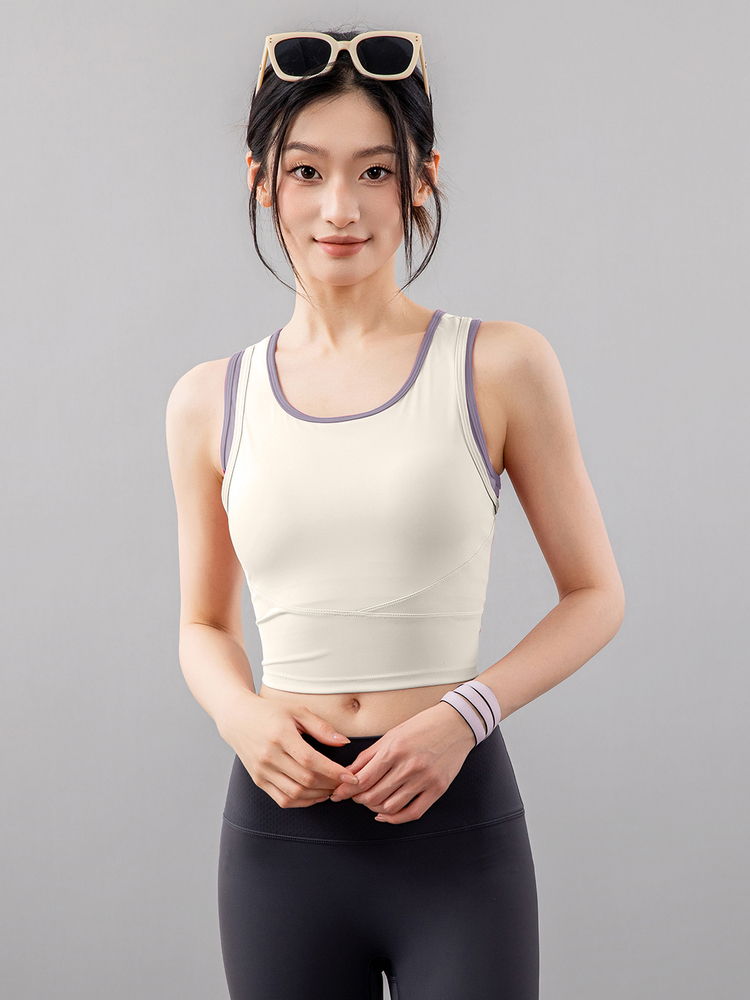 ブラトップ パイピングスポーティブラトップ
