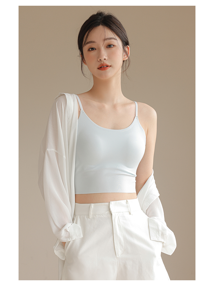 ブラトップ シンプル美胸キャミソール