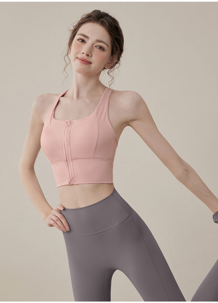 ブラトップ フロントファスナー式美姿勢ブラトップ