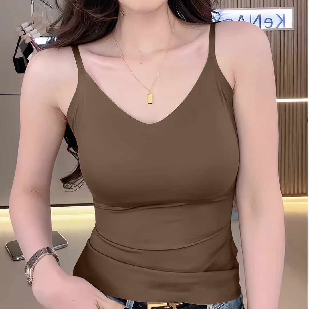 ブラトップ なめらか美姿勢キャミソール