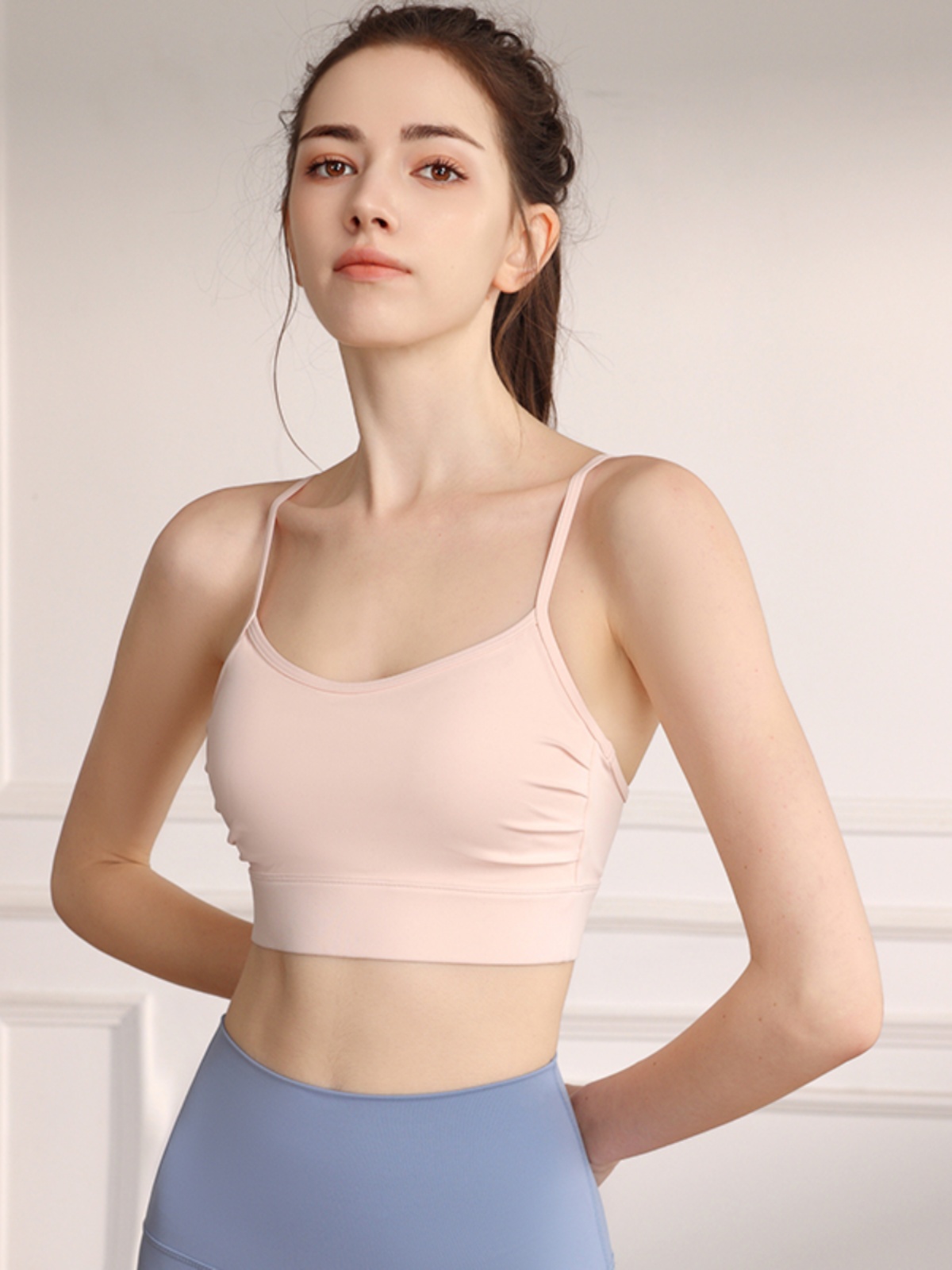 ブラトップ 美背クロスデザイン ブラトップ