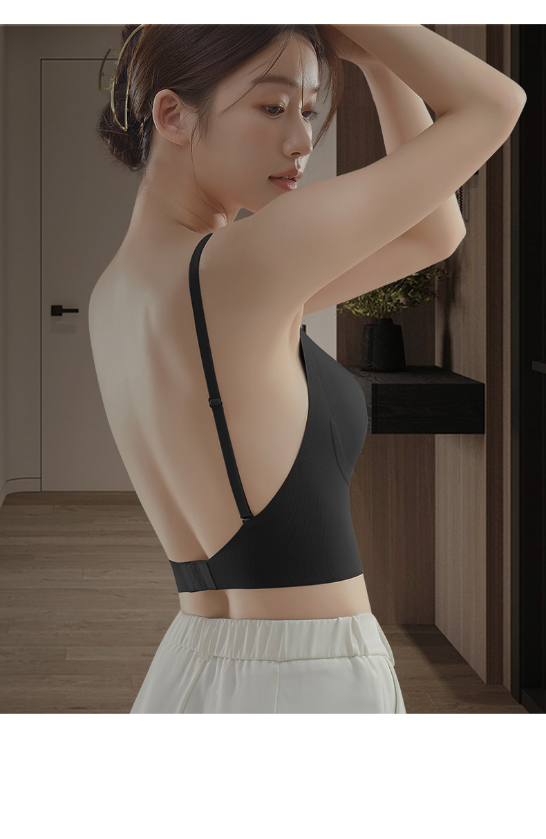 ブラトップ シームレス美胸キャミソール