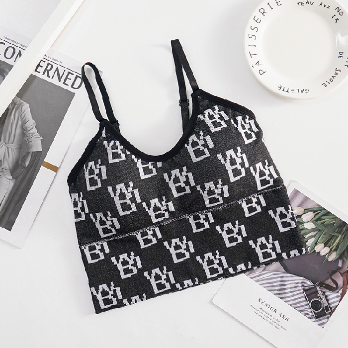 胸パッド付きキャミソール ブラトップ レディース 8色展開