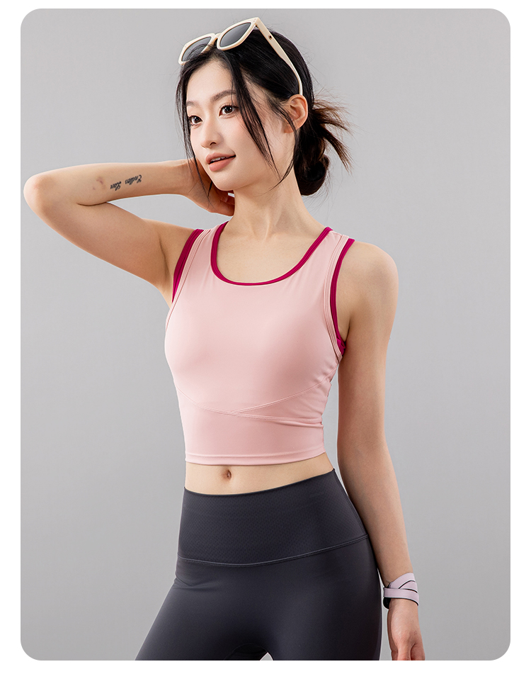 ブラトップ パイピングスポーティブラトップ