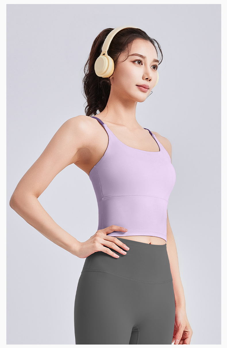ブラトップ なめらか美胸ブラトップタンクトップ