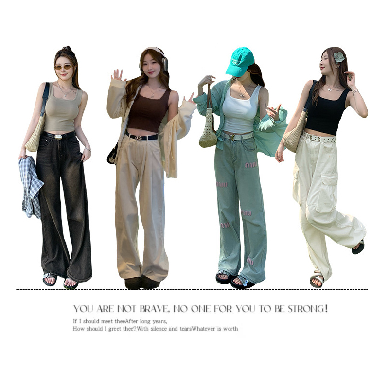 ブラトップ 背中見せ伸縮性タンクトップ パッド付きインナー肌着