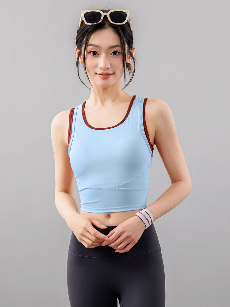 ブラトップ パイピングスポーティブラトップ