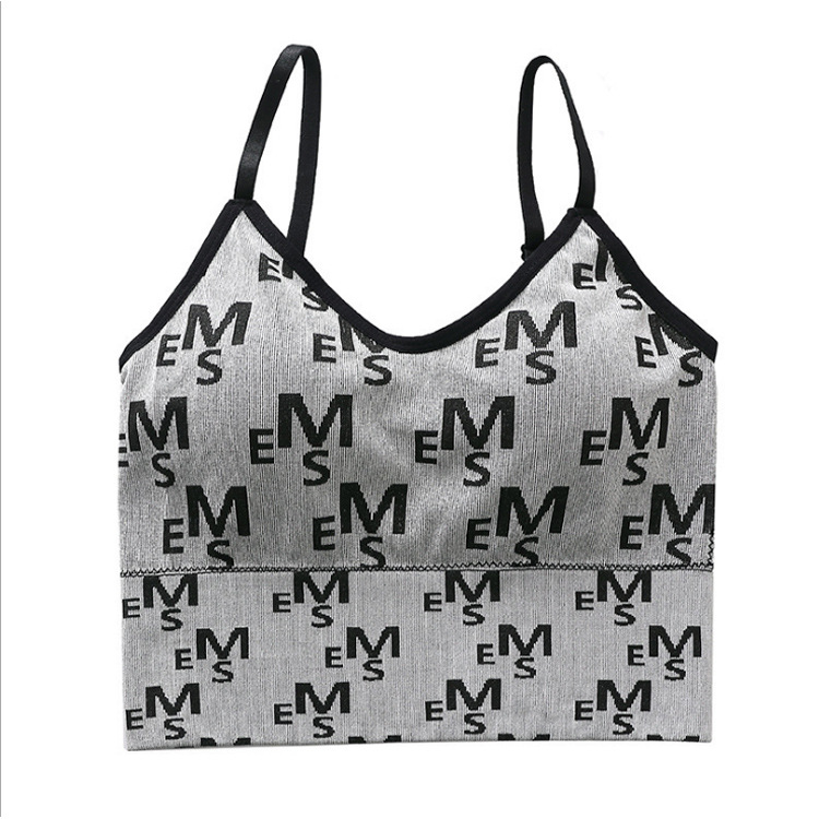 胸パッド付きキャミソール ブラトップ レディース 8色展開