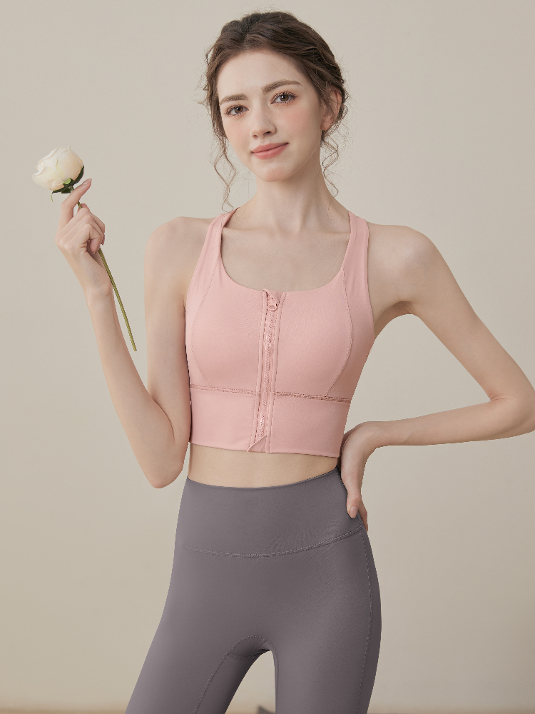 ブラトップ フロントファスナー式美姿勢ブラトップ