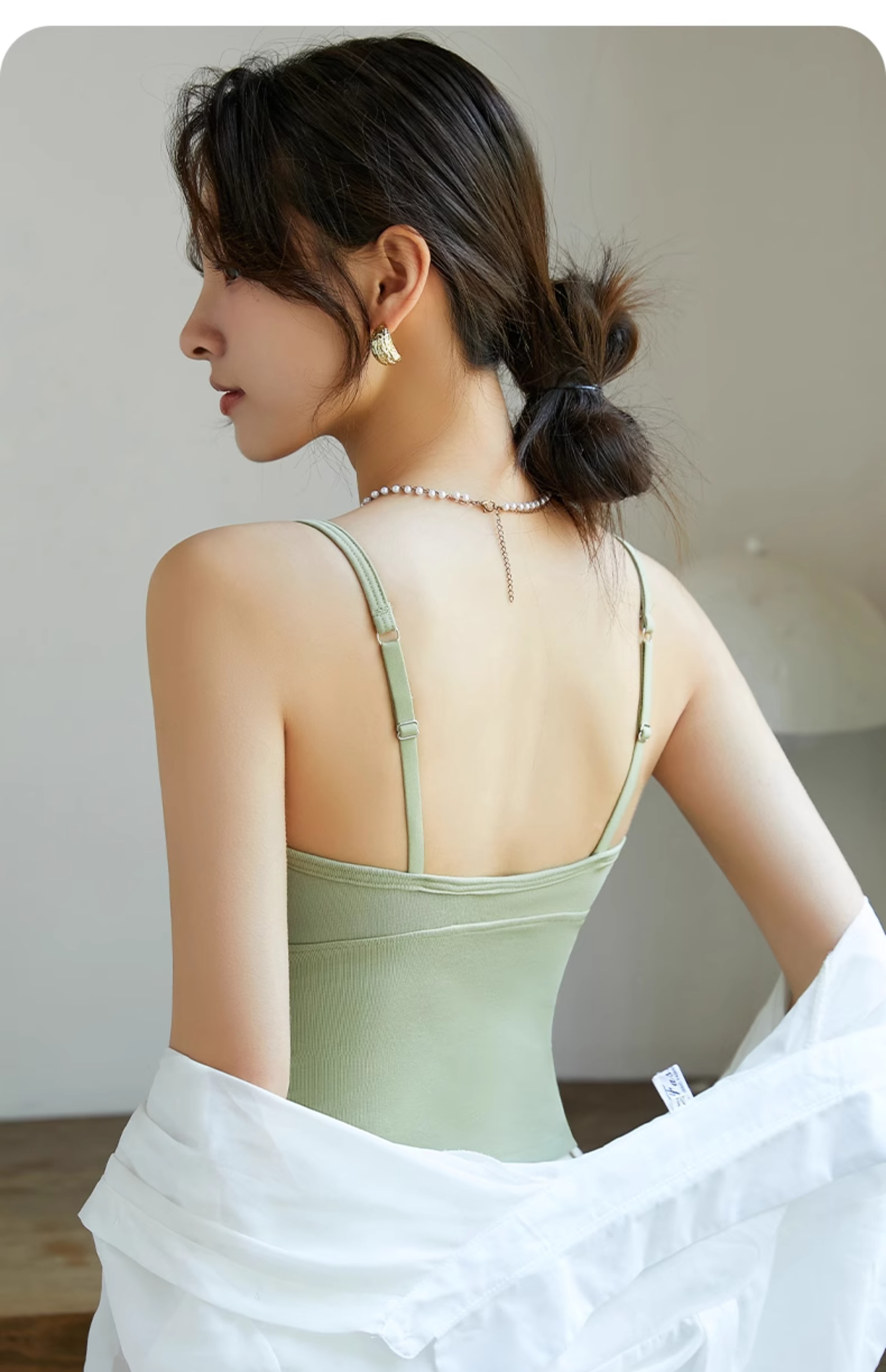 ブラトップ シルエット美人 ブラトップキャミ