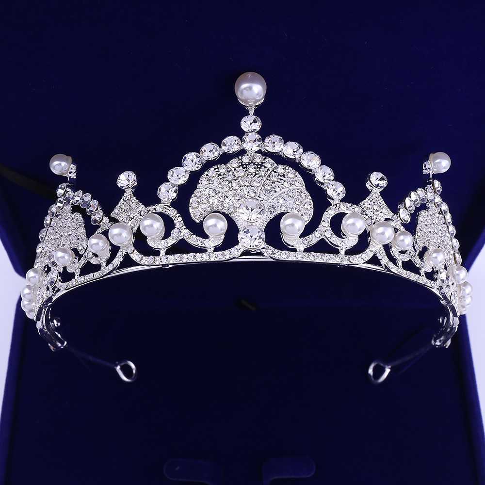 結婚式 アクセサリー 煌めき王冠ティアラ パール装飾アクセサリーセット