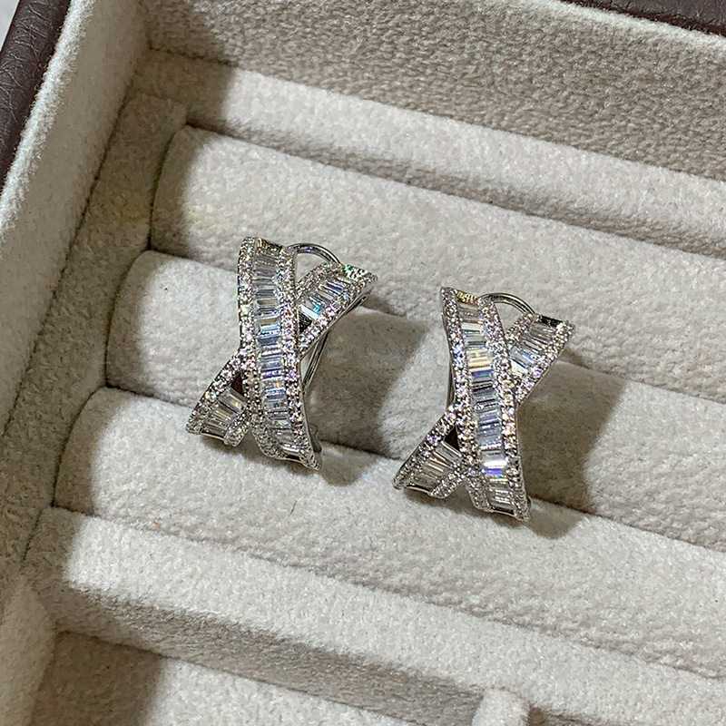 結婚式 アクセサリー クロスデザイン ラグジュアリーピアス