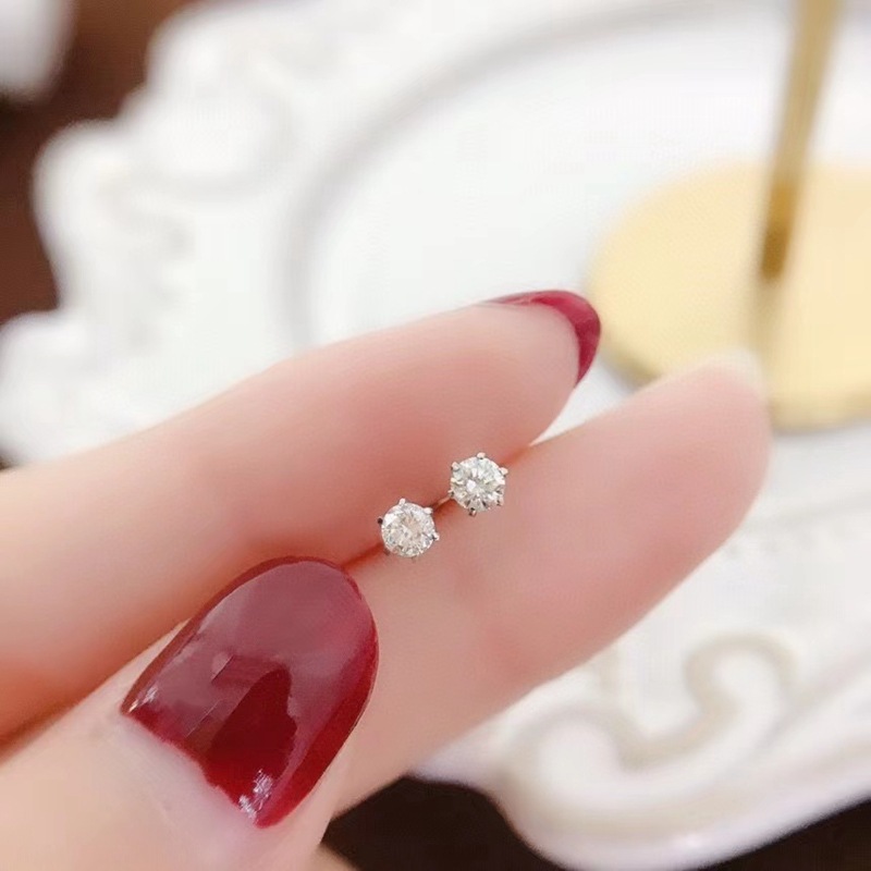 結婚式 アクセサリー 凛と輝く一粒ピアス