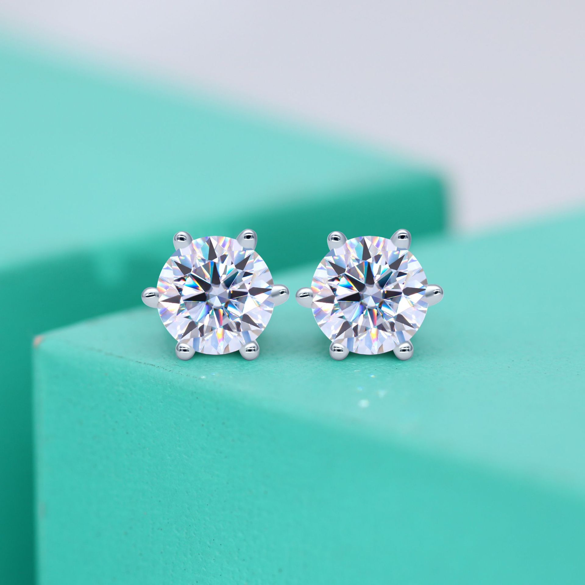 結婚式 アクセサリー 煌めき六花ピアス