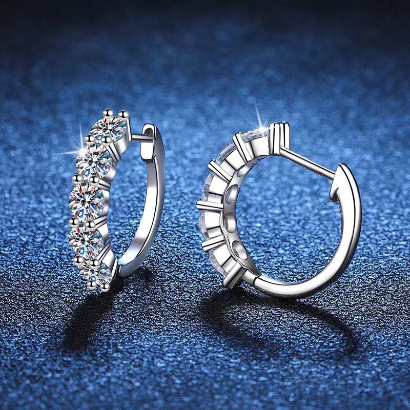 結婚式 アクセサリー 極上輝きフープピアス