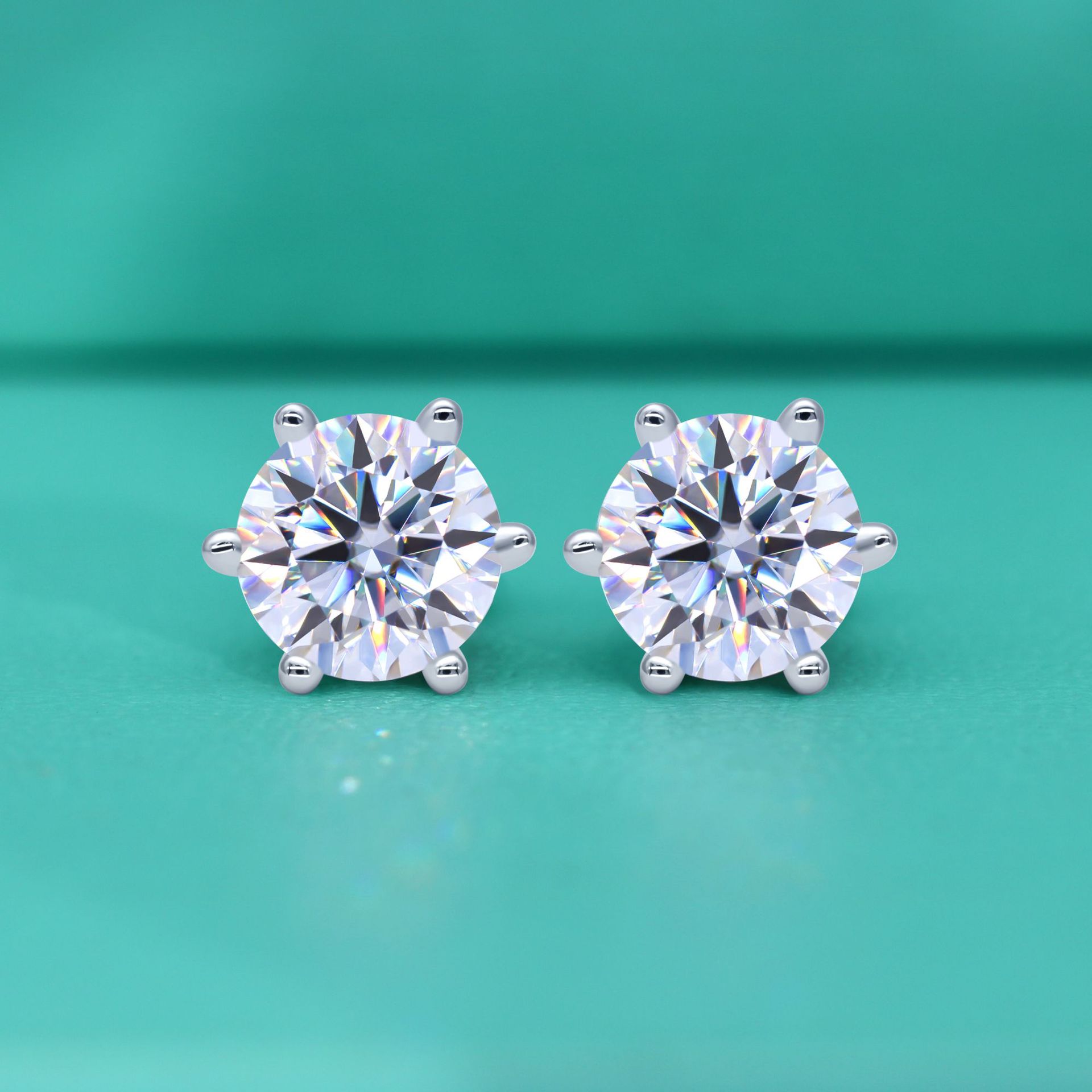 結婚式 アクセサリー 煌めき六花ピアス