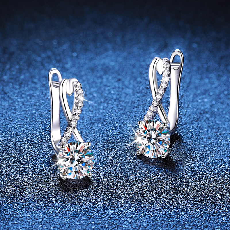 結婚式 アクセサリー 煌めき優美な結晶ピアス