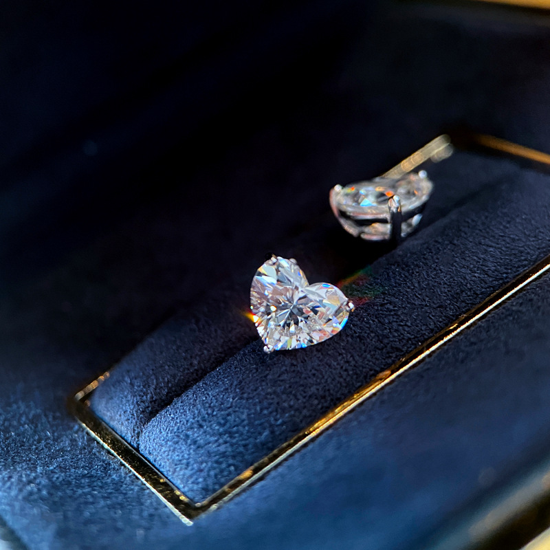 結婚式 アクセサリー 煌めきハートピアス