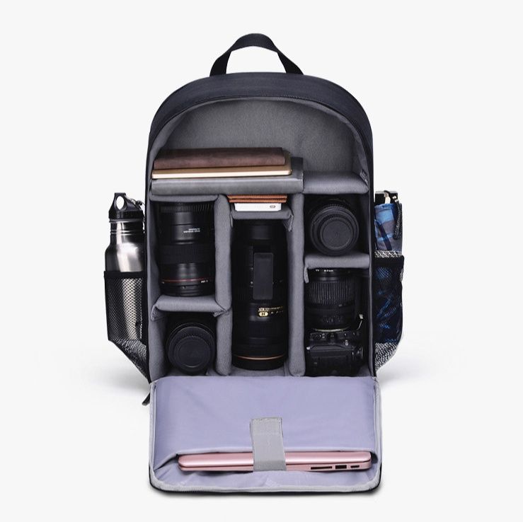 カメラ バッグ プロ仕様多機能撮影機材収納リュック