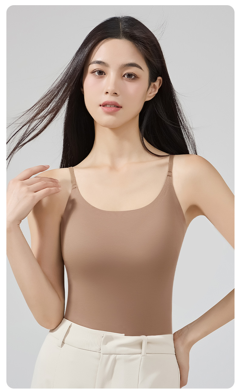 キャミワンピース なめらかフィット キャミワンピース