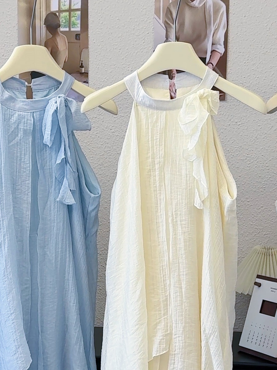 キャミワンピース レース切り替えキャミソールワンピース 上品レディース服 全4色