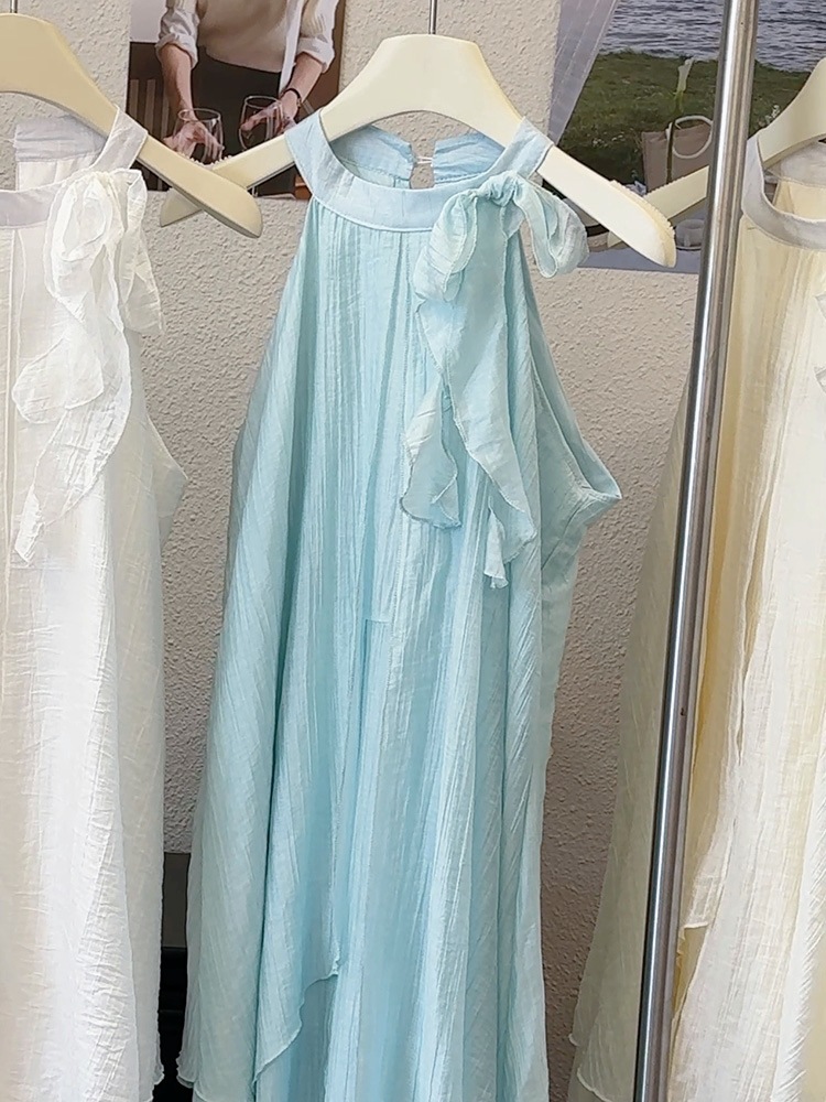 キャミワンピース レース切り替えキャミソールワンピース 上品レディース服 全4色