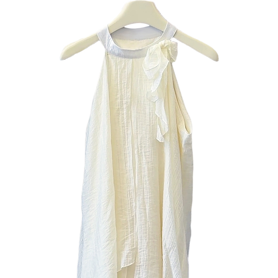 キャミワンピース レース切り替えキャミソールワンピース 上品レディース服 全4色