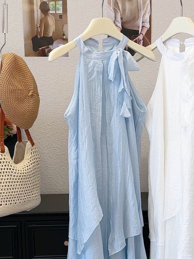 キャミワンピース レース切り替えキャミソールワンピース 上品レディース服 全4色