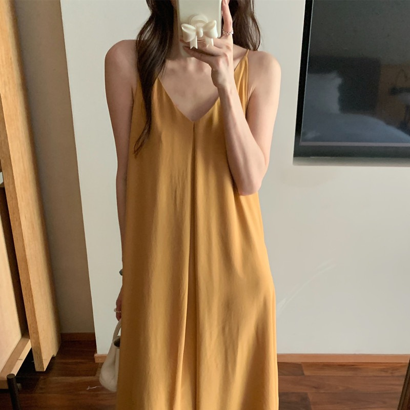 キャミワンピース おしゃれ気質 カジュアル