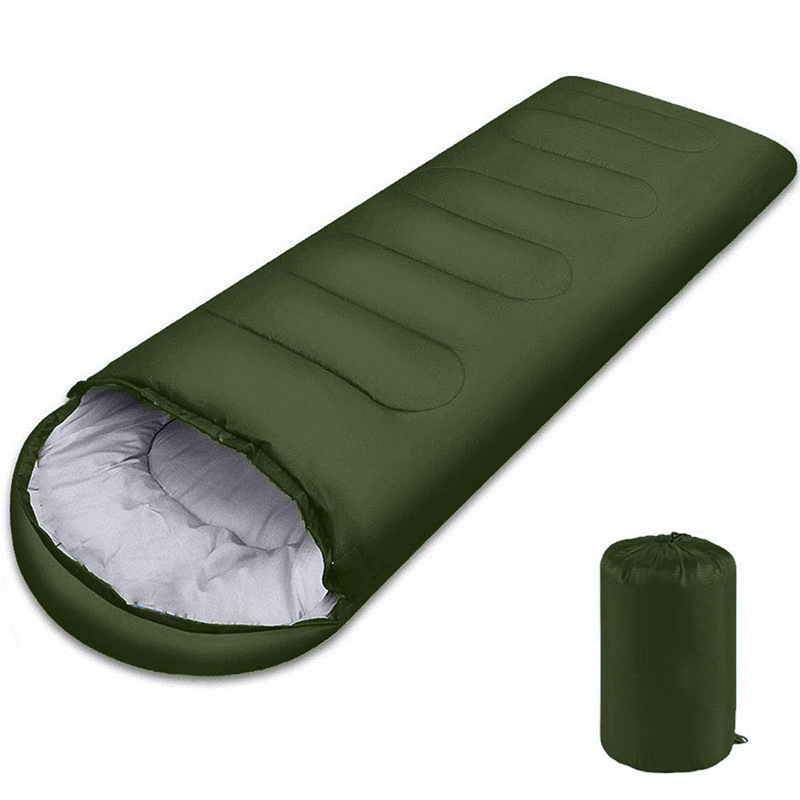 キャンプ用品 快適睡眠コンパクト封筒型寝袋