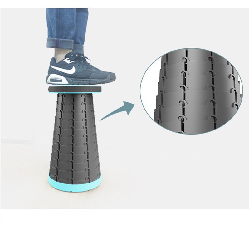 キャンプ用品 折りたたみ伸縮チェア 携帯用軽量スツール キャンプ椅子