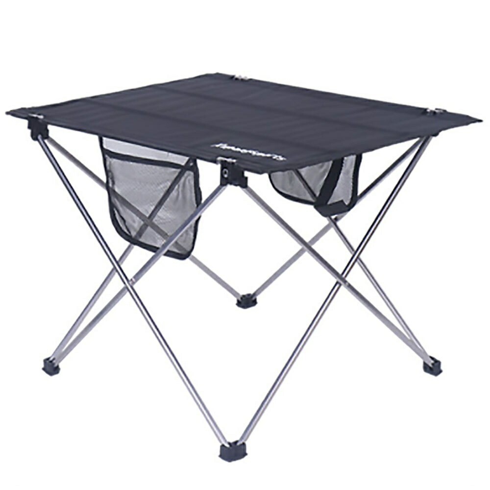 キャンプ用品 折りたたみ軽量黒色キャンプテーブル収納袋付き