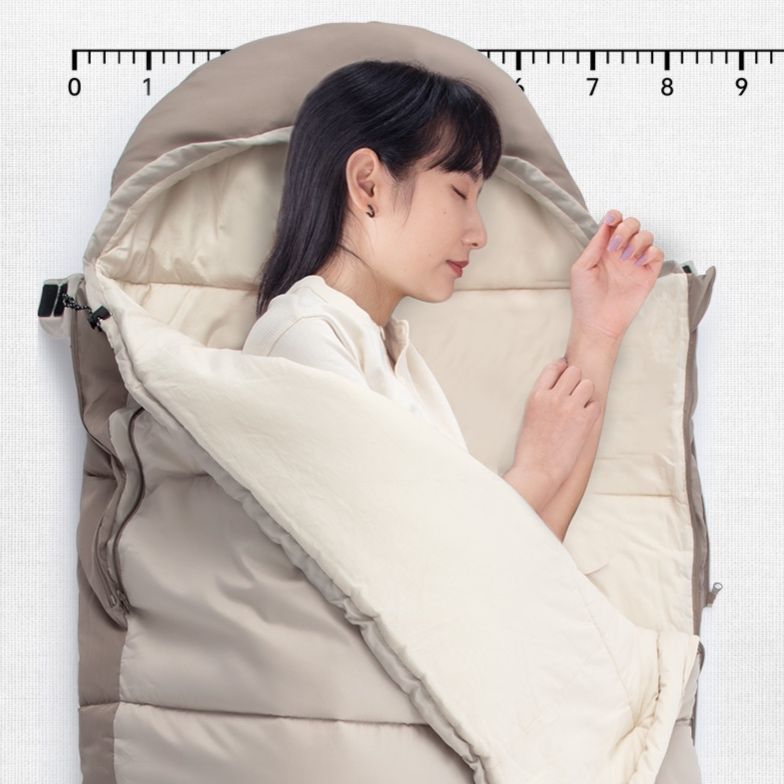 キャンプ用品 ふわもこ快眠寝袋